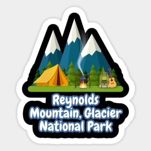 Reynolds Mountain, Glacier National Park Sticker